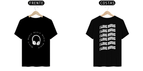 Nome do produto  Camiseta Music