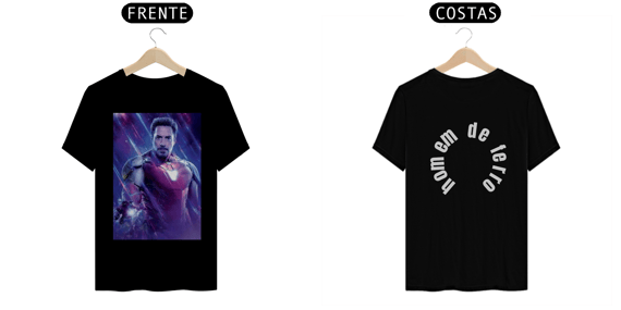 blusa do homem de ferro