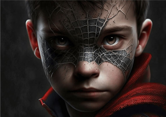 Poster Paisagem Spider Boy Mind7Code