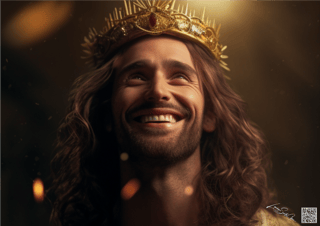 Nome do produto Poster Paisagem Jesus Cristo Rei Mind7Code
