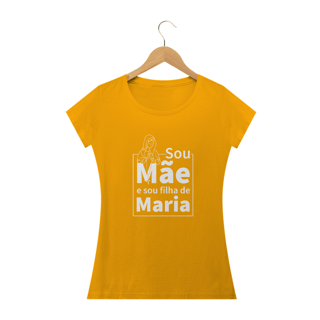 Nome do produto Baby Long Básica - Sou Mãe e filha de Maria