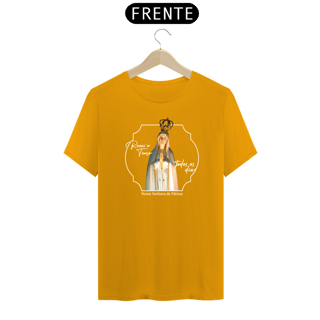 Nome do produto T-shirt Básica - Nossa Senhora de Fátima