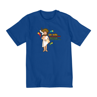 Nome do produto T-shirt infantil 2 a 8 anos - São Joãozinho