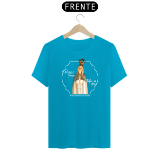 Nome do produto T-shirt Básica - Nossa Senhora de Fátima