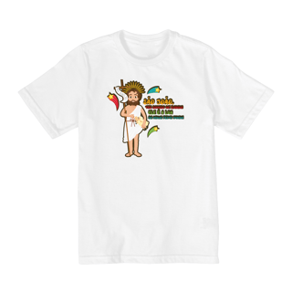 Nome do produto T-shirt infantil 10 a 14 anos - São Joãozinho