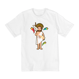Nome do produto T-shirt infantil 10 a 14 anos - São Joãozinho e fogos