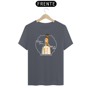 Nome do produto T-shirt Básica - Nossa Senhora de Fátima
