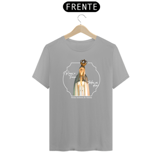 Nome do produto T-shirt Básica - Nossa Senhora de Fátima