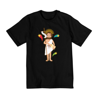 Nome do produto T-shirt infantil 10 a 14 anos - São Joãozinho e fogos