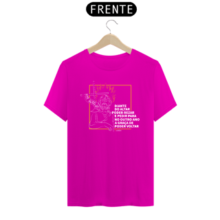 Nome do produto T-shirt Básica - A graça de poder voltar 