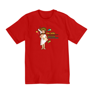 Nome do produto T-shirt infantil 2 a 8 anos - São Joãozinho