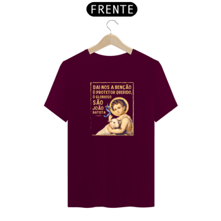 Nome do produto T-shirt Básica - São João Menino 