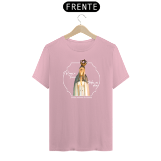 Nome do produto T-shirt Básica - Nossa Senhora de Fátima