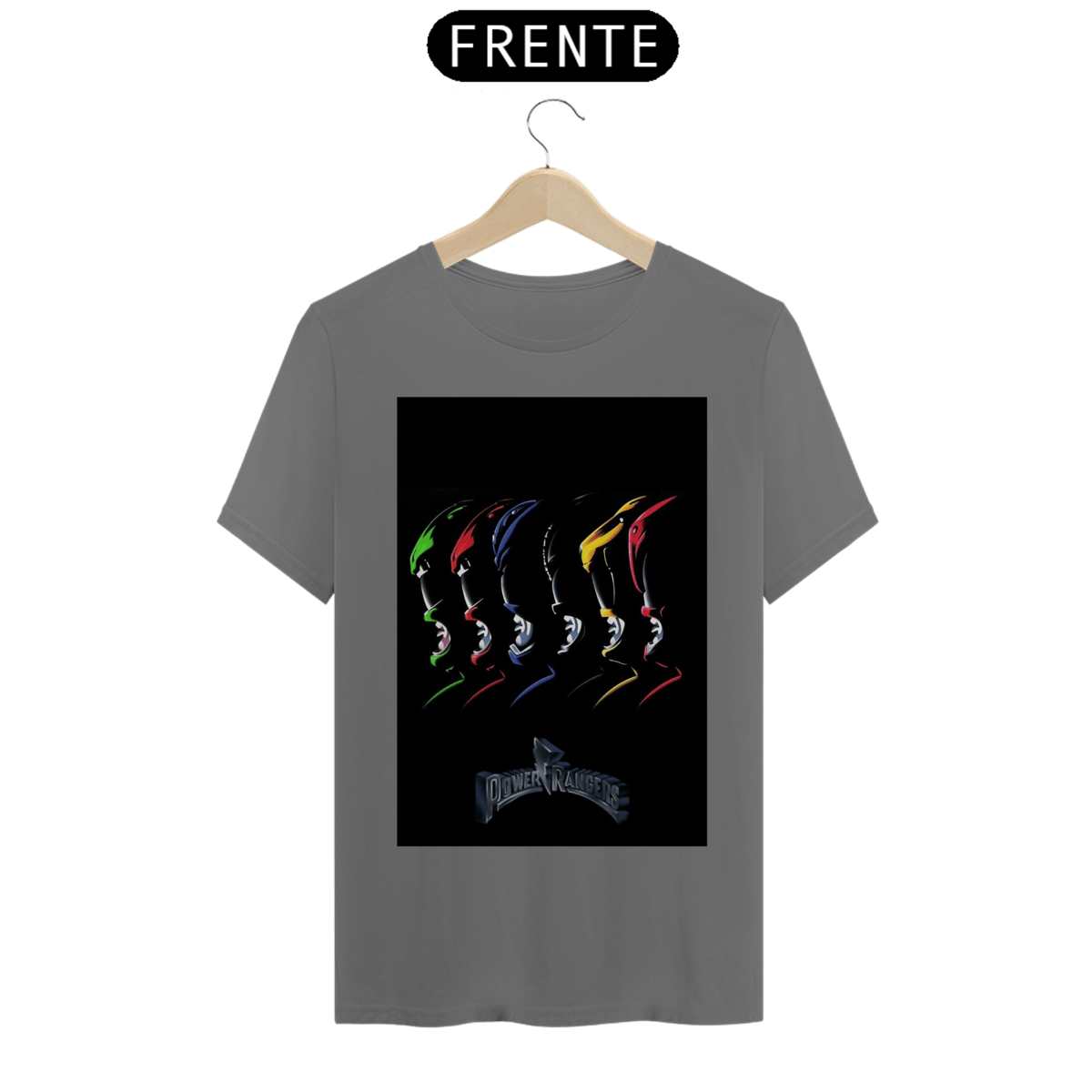 Nome do produto: Camisetas Dos Power Rangers