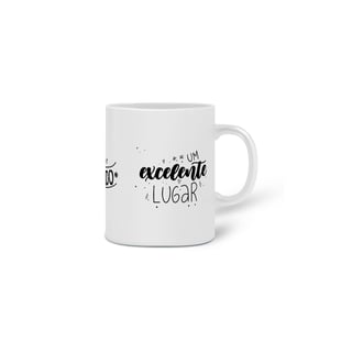 Nome do produto Caneca - Você faz deste mundo um excelente lugar.
