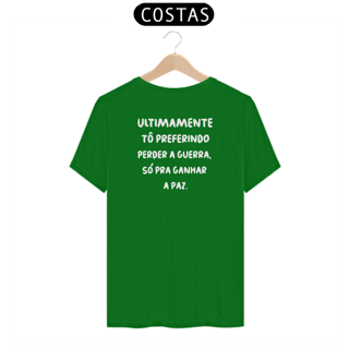 Nome do produto Camiseta - Preferindo a Paz  