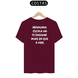 Nome do produto Camiseta - Nenhuma escola 