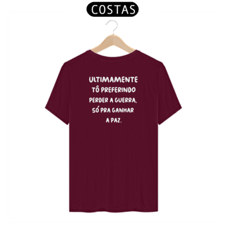 Nome do produto Camiseta - Preferindo a Paz  