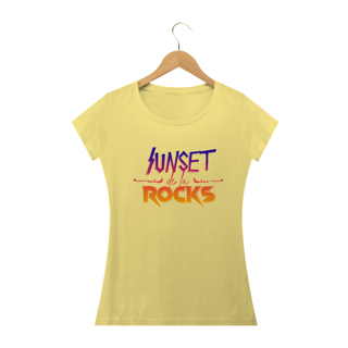 Camiseta Estonada Baby Long - Sunset de la Rocks