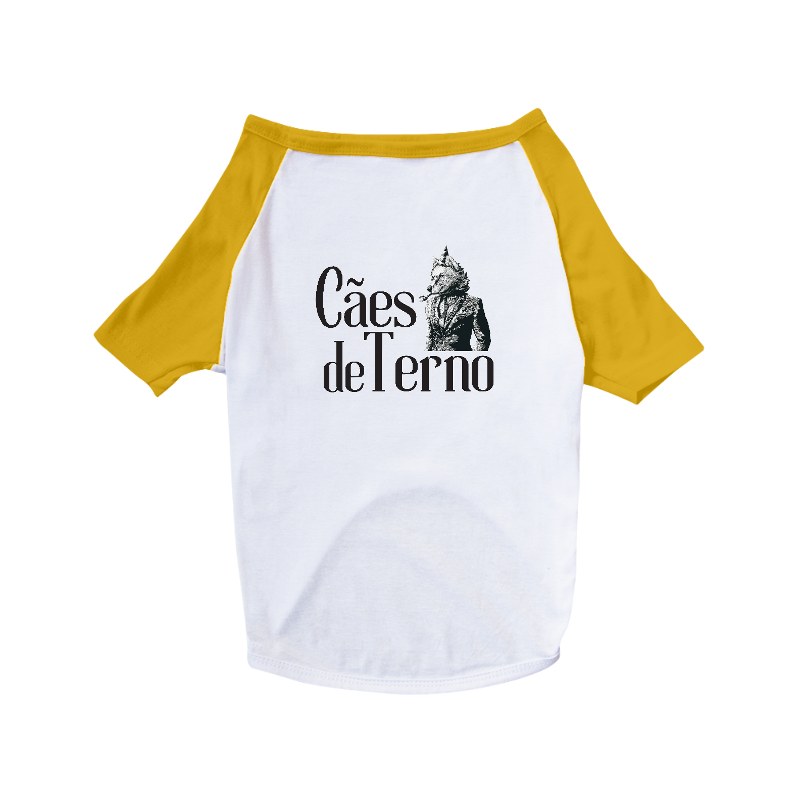 Camiseta Pet - Cães de Terno