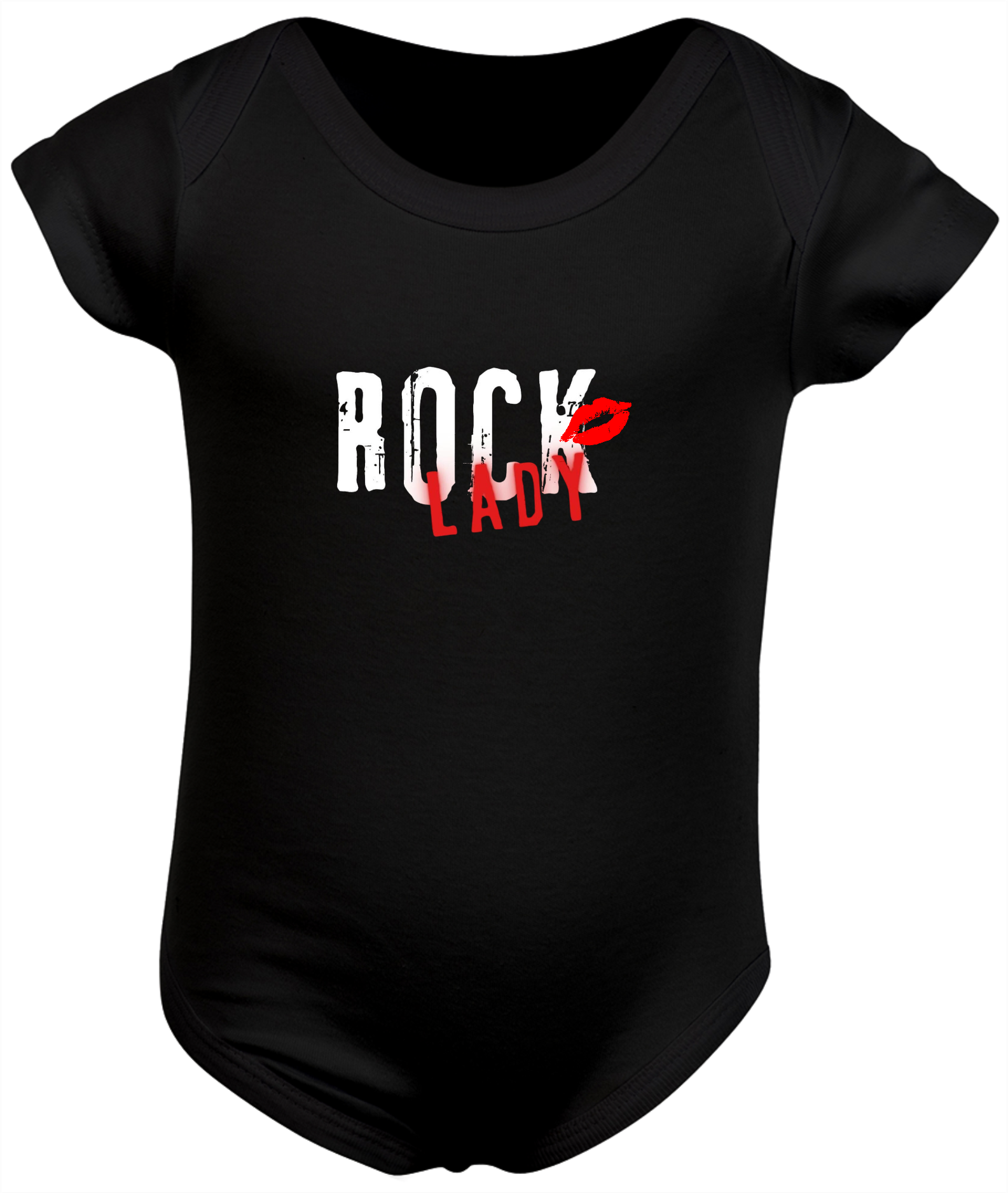 Body Baby - Rock Lady - Preto