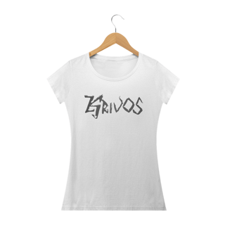 Camiseta Baby Long Krivos - Branca