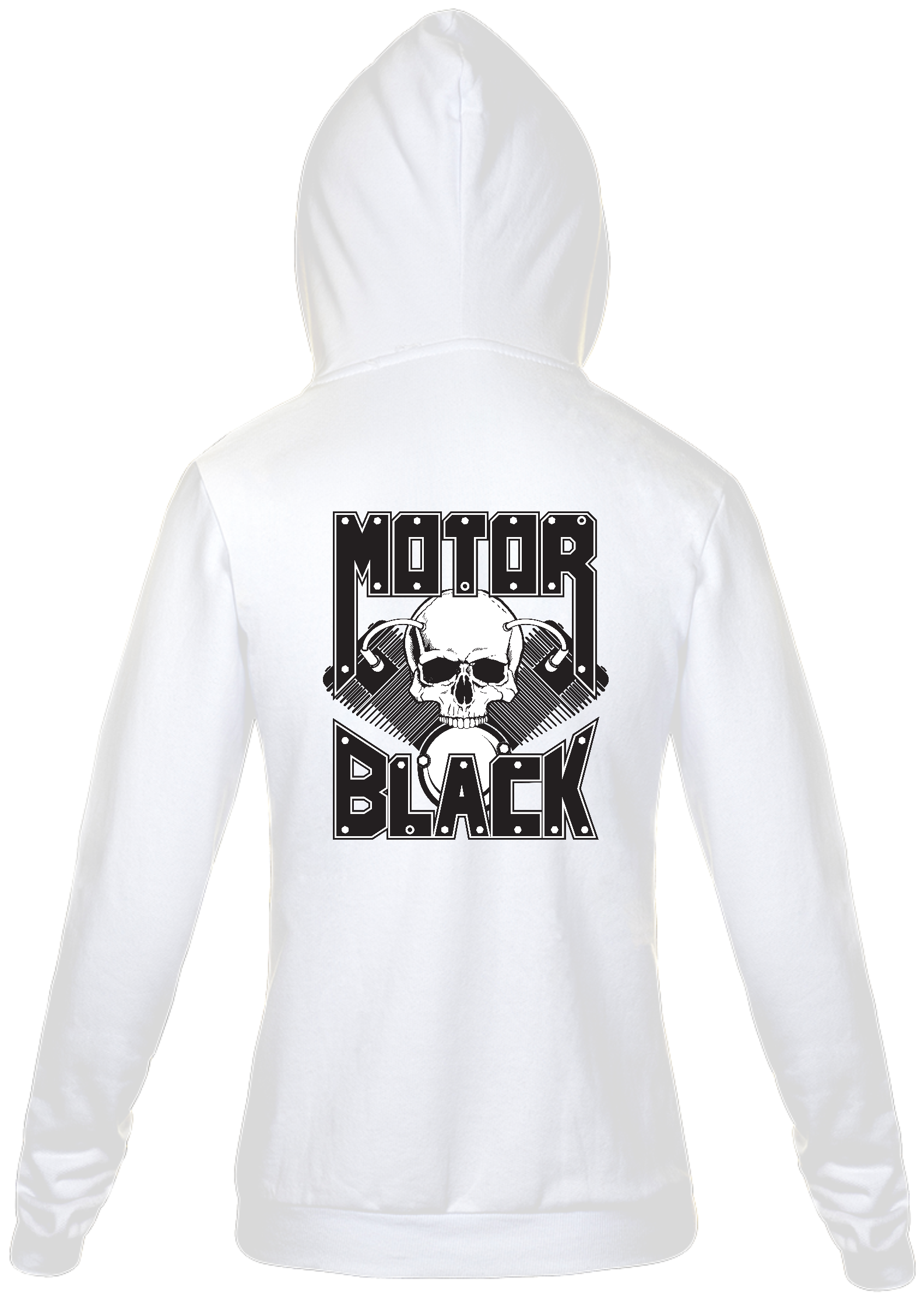 Moletom Zíper - Motor Black 