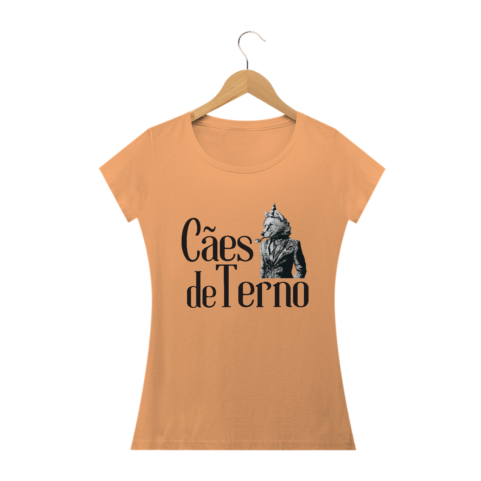 Camiseta Baby Long Estonada - Cães de Terno