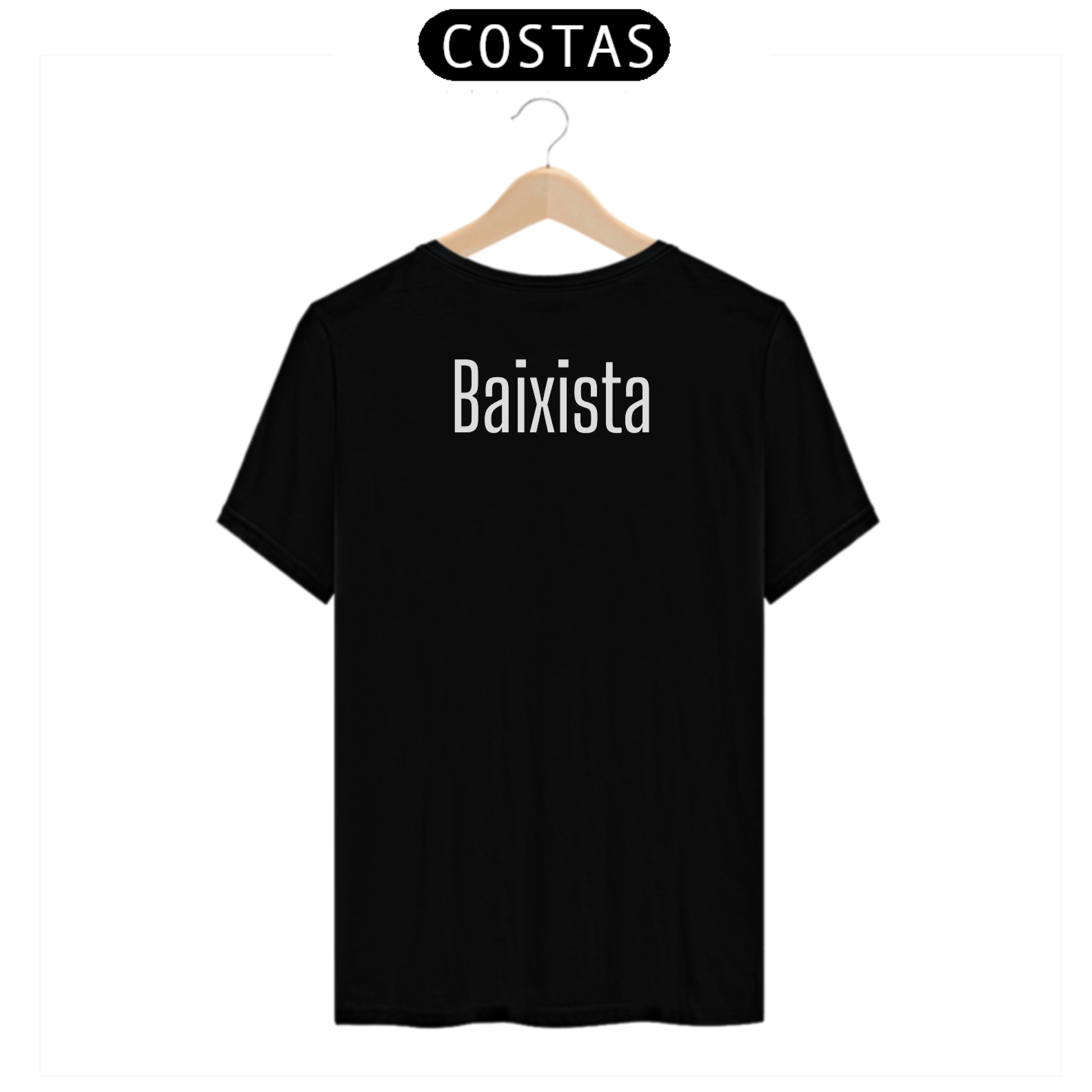 Camiseta Crew - Baixista