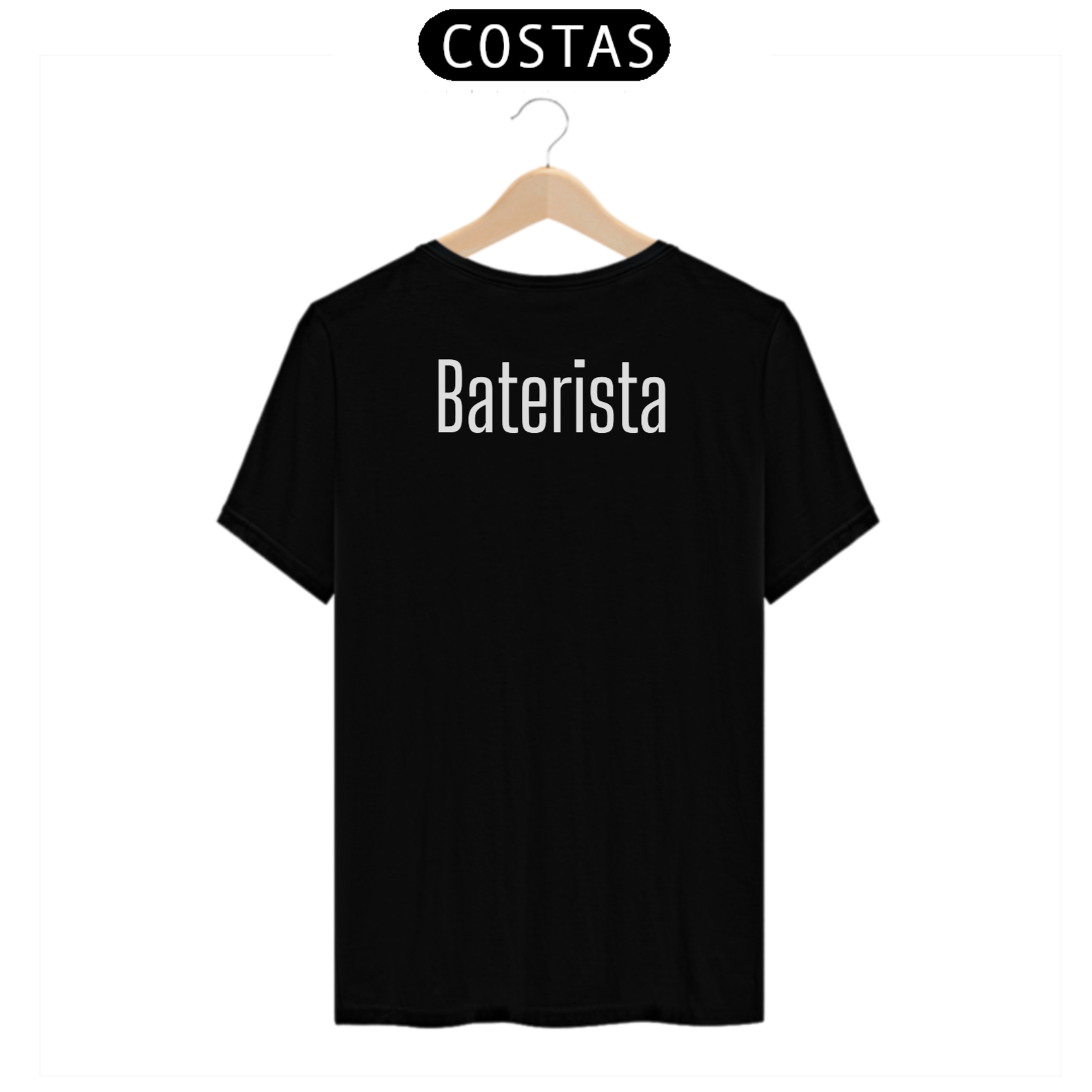 Camiseta Crew - Baterista