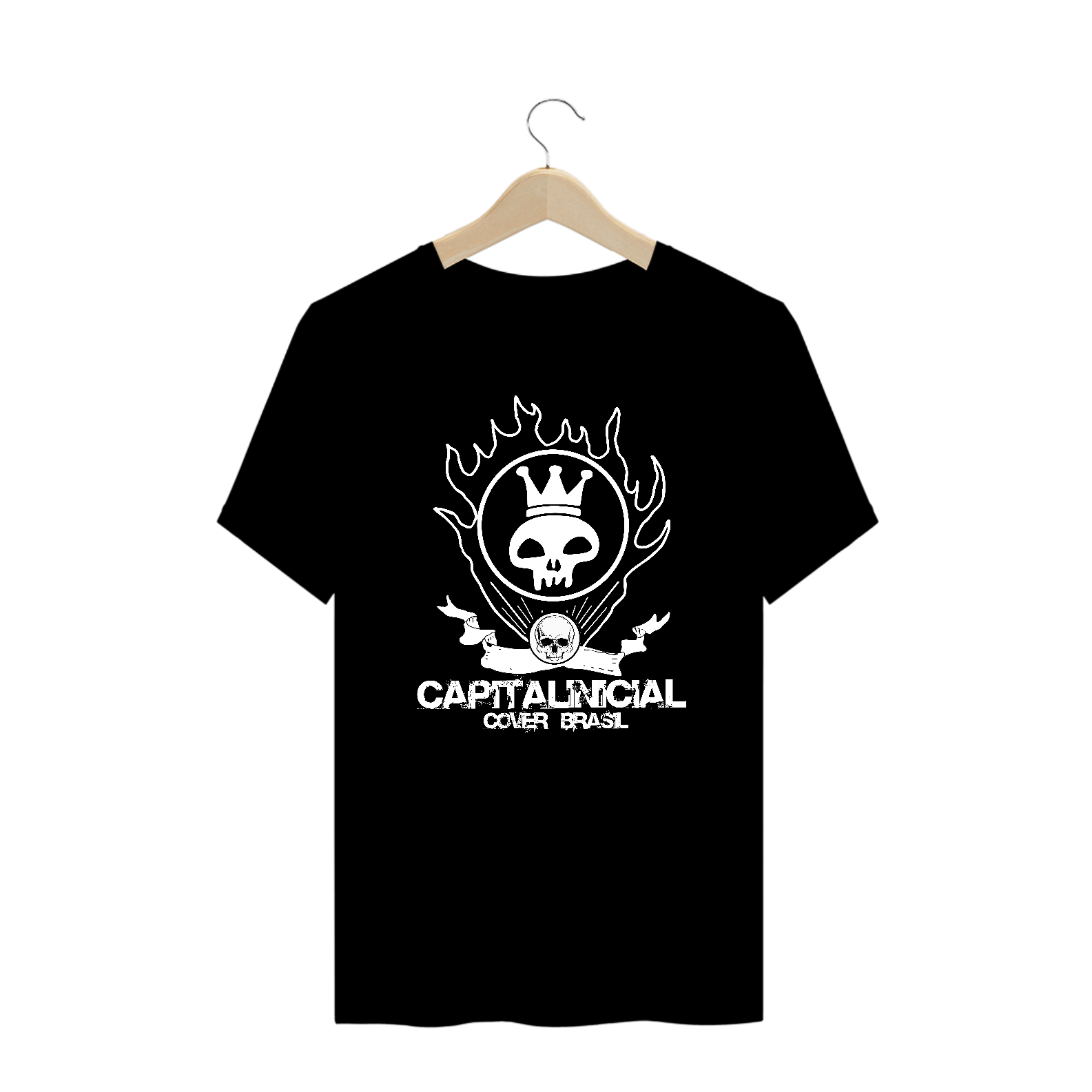 Camiseta Plus - Capital Inicial Cover Brasil 