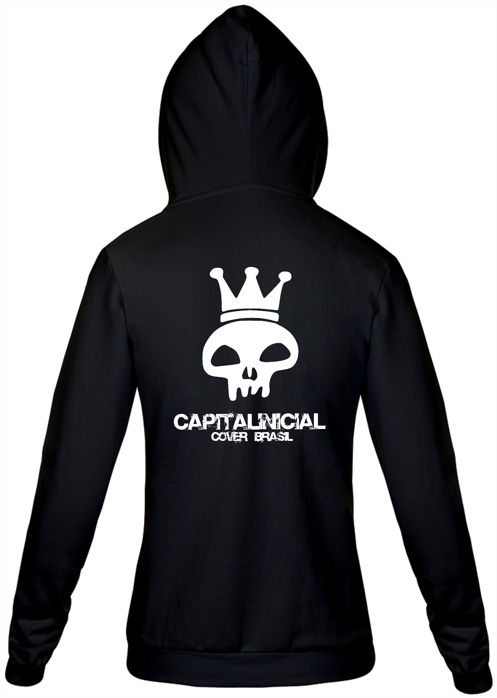 Moletom Ziper - Capital Inicial Cover Brasil