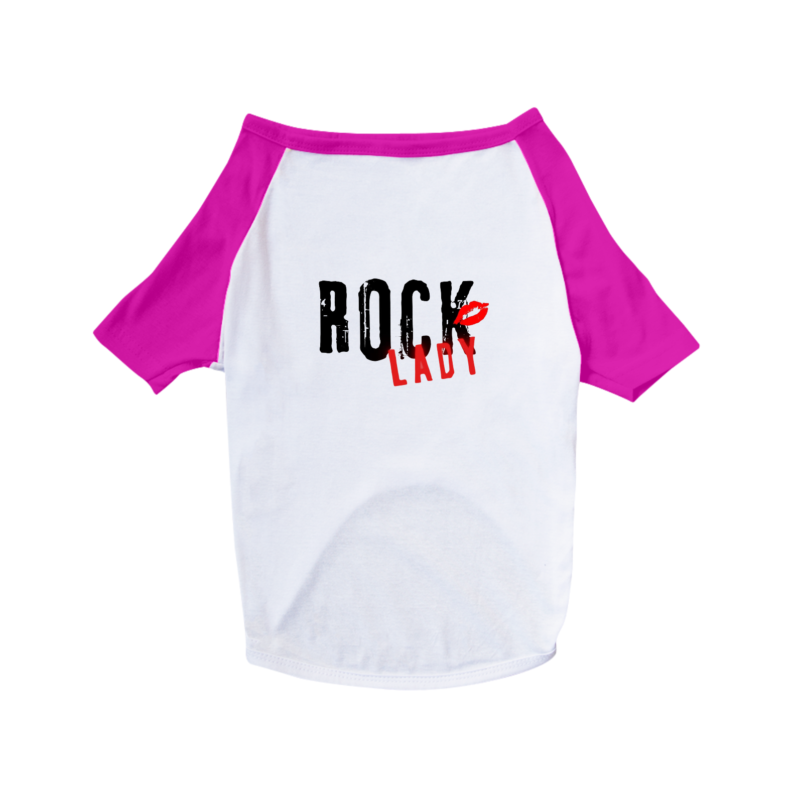 Camiseta Pet - Rock Lady