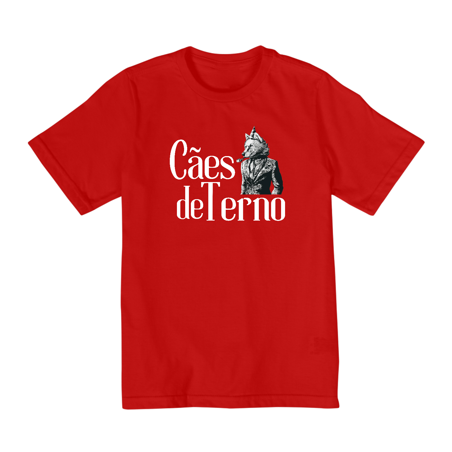 Camiseta Infantil (2 a 8) - Cães de Terno