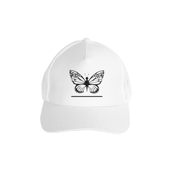 Boné borboleta