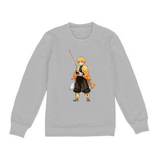 Nome do produto Zenitsu Agatsuma Moletom Fecha Unissex 