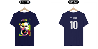 Nome do produto CAMISA MASCULINA RETRO LEO MESSI 10 