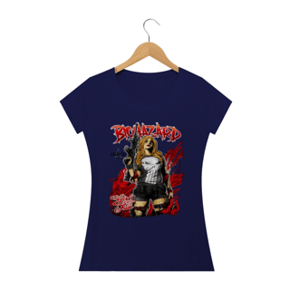 Nome do produto CAMISA FEMININA A JUSTICEIRA BIOHAZARD E DELGADO STORE 