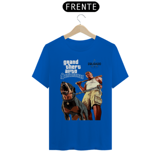 Nome do produto CAMISA PERSONALIZADA GTA SAN ANDREAS E DELGADO STORE 