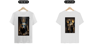 Nome do produto CAMISA MASCULINA DEUSES DO EGITO HÓROS E ANUBIS