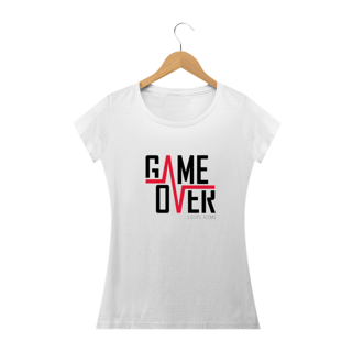 Nome do produto CAMISA PERSONALIZADA GAME OVER 