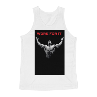 Nome do produto REGATA PERSONALIZADA WORK THE BEST 