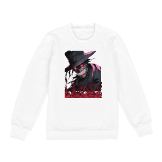 Nome do produto MOLETOM UNISSEX CAVEIRA FANTASMA STORE 