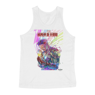 Nome do produto REGATA PERSONALIZADA HOMEM DE FERRO SINISTRO 
