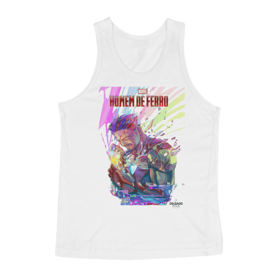 REGATA PERSONALIZADA HOMEM DE FERRO SINISTRO 