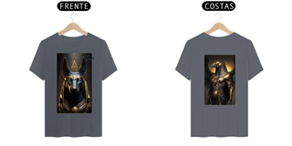 Nome do produto CAMISA MASCULINA DEUSES DO EGITO HÓROS E ANUBIS