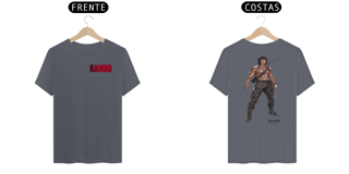 Nome do produto CAMISA MASCULINA RAMBO