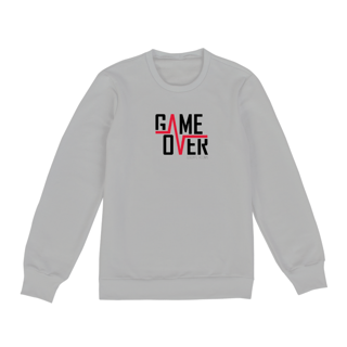 Nome do produto MOLETOM UNISSEX GAME OVER ALFA 