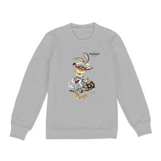 Nome do produto MOLETOM PERSONALIZADO PERNALONGA E DELGADO STORE 