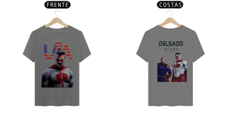 Nome do produto CAMISA MASCULINA DELGADO STORE OMINI MAN E CAPITÃO PATRIA 